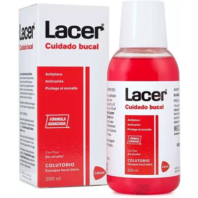 Lacer Mouthwash - Fluoride Toothpaste - 200ml Lacer Mouthwash - Fluoride Toothpaste - 200ml