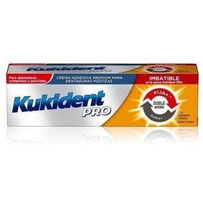 Kukident Pro Plus Dental Prosthesis Adhesive Cream - Dental prosthesis adhesive cream Kukident Pro Plus Dental Prosthesis Adhesive Cream - Dental prosthesis adhesive cream