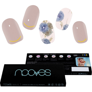 Nooves Gel Nail Sheets 20 Units Elegant Floral Premium Luxe Nooves Gel Nail Sheets 20 Units Elegant Floral Premium Luxe