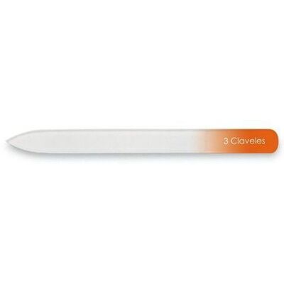 3 Claveles Glass Nail File - Durable, Gentle, 14cm - Nail & Manicure Accessory 3 Claveles Glass Nail File - Durable, Gentle, 14cm - Nail & Manicure Accessory