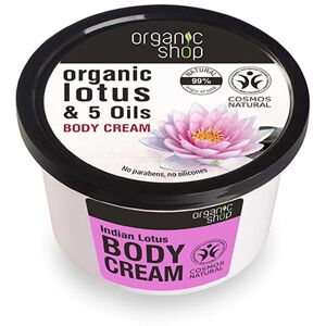 Organic Shop Indian Lotus Body Cream 250 ml 250 ml Organic Shop Indian Lotus Body Cream 250 ml 250 ml