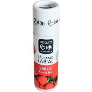 NaturaBIO Cosmetics Strawberry Shea Gloss Lip Balm 9.5 gr NaturaBIO Cosmetics Strawberry Shea Gloss Lip Balm 9.5 gr