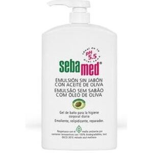 Sebamed Soap-Free Emulsion Olive Oil Bath Gel 1 L Sebamed Soap-Free Emulsion Olive Oil Bath Gel 1 L