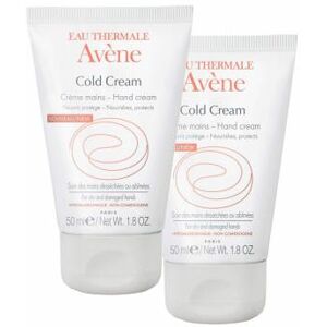 Avène Red Cold Cream Hand Moisturizer Duo 2x50ml - Hand Cream Avène Red Cold Cream Hand Moisturizer Duo 2x50ml - Hand Cream