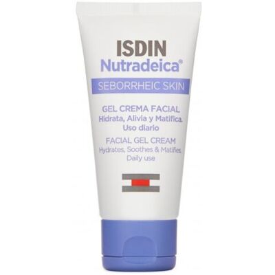 Isdin Nutradeica Facial Gel Cream for Seborrheic Skin - Face 50ml Isdin Nutradeica Facial Gel Cream for Seborrheic Skin - Face 50ml