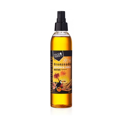 Real Natura Bronzer Oil Urucum Cinnamon 200ml - Bronzey Oil Real Natura Bronzer Oil Urucum Cinnamon 200ml - Bronzey Oil