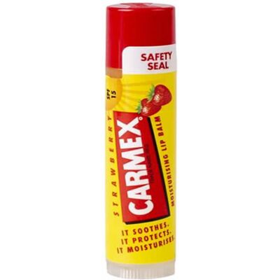 Carmex Strawberry Moisturising Lipstick Spf15 Carmex Strawberry Moisturising Lipstick Spf15