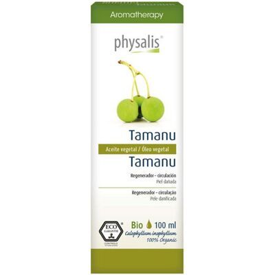 Physalis Tamanu Organic Vegetable Oil - Skin Care - 100ml Physalis Tamanu Organic Vegetable Oil - Skin Care - 100ml