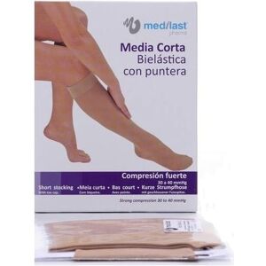 Medilast Medium Short Strong compression Beige toe cap size L Medilast Medium Short Strong compression Beige toe cap size L