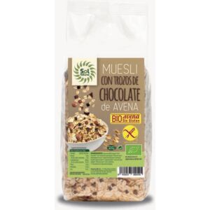 Sol Natural Chocolate Oat Muesli Gluten Bio 425 gr 425 gr Sol Natural Chocolate Oat Muesli Gluten Bio 425 gr 425 gr