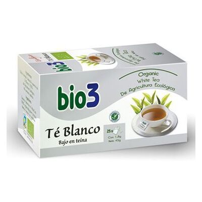 Bio3 White Tea Eco - Polyphenol Antioxidant - 25 Bags Bio3 White Tea Eco - Polyphenol Antioxidant - 25 Bags