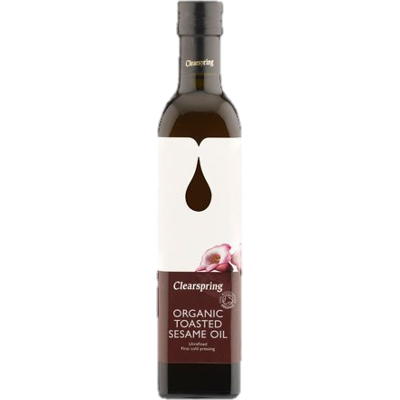 Clearspring Organic Toasted Sesame Oil - 500ml - Best Before Date is 5 Clearspring Organic Toasted Sesame Oil - 500ml - Best Before Date is 5