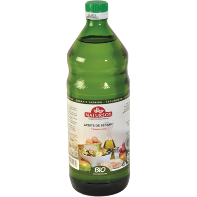 Natursoy Organic Sesame Seed Oil - 500 ml - Vegan & Cold-Pressed Natursoy Organic Sesame Seed Oil - 500 ml - Vegan & Cold-Pressed