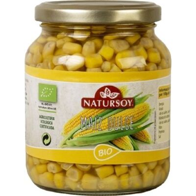 Natursoy Organic Sweet Corn Conseva 330g - Organic, Mineral-Rich Natursoy Organic Sweet Corn Conseva 330g - Organic, Mineral-Rich