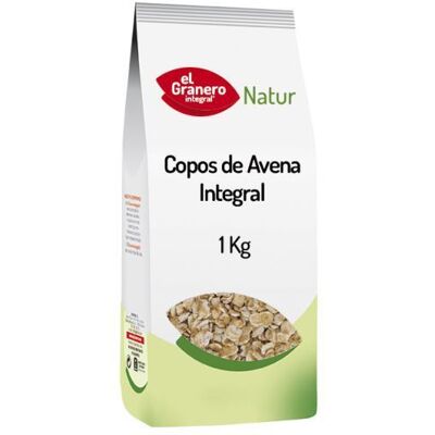 El Granero Whole Grain Oat Flakes - High Fiber Organic Vegan El Granero Whole Grain Oat Flakes - High Fiber Organic Vegan