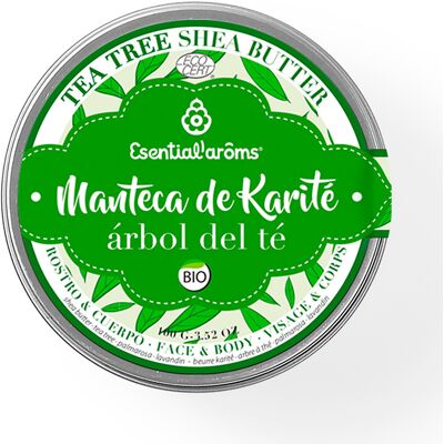 Esential Aroms Shea Butter and Tea Tree 100 g - Skin Care Esential Aroms Shea Butter and Tea Tree 100 g - Skin Care