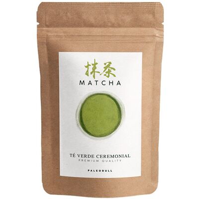 Paleobull Premium Matcha Tea - 50g Organic Powder Paleobull Premium Matcha Tea - 50g Organic Powder