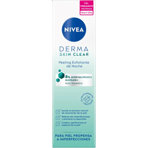 Nivea Derma Skin Clear Peeling Night Facial Scrub 40 ml Nivea Derma Skin Clear Peeling Night Facial Scrub 40 ml
