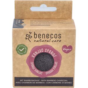 Benecos Natural Care Purifying Black Bamboo Konjac Sponge-Oily Skin Benecos Natural Care Purifying Black Bamboo Konjac Sponge-Oily Skin