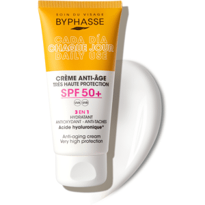 Byphasse Model 50ml Anti-Aging SPF50+ Facial Cream Byphasse Model 50ml Anti-Aging SPF50+ Facial Cream