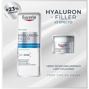 Eucerin Hyaluron-Filler Firming Serum 30ml + Day Cream SPF 30 20ml Eucerin Hyaluron-Filler Firming Serum 30ml + Day Cream SPF 30 20ml