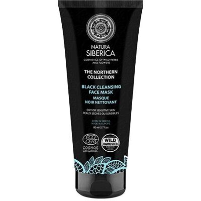 Natura Siberica Black Facial Mask - 120ml, 80ml, 60ml - Facial Mask Natura Siberica Black Facial Mask - 120ml, 80ml, 60ml - Facial Mask