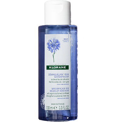 Klorane Cornflower Waterproof Eye Make-Up Remover - Sensitive Skin 100 ml Klorane Cornflower Waterproof Eye Make-Up Remover - Sensitive Skin 100 ml