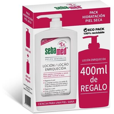Sebamed Sensitive Enriched Lotion 1L + 400ml Free Sebamed Sensitive Enriched Lotion 1L + 400ml Free