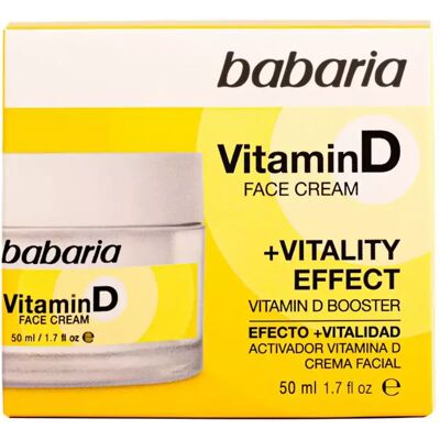 BABARIA Vitamin D Facial Cream - Anti-Aging - All Skin Types BABARIA Vitamin D Facial Cream - Anti-Aging - All Skin Types