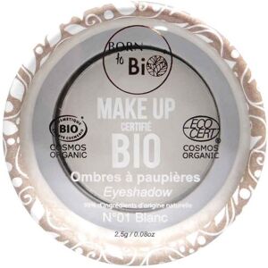 Born To Bio Organic Eyeshadow N1 White - Eyeshadow - Organic & Vegan Born To Bio Organic Eyeshadow N1 White - Eyeshadow - Organic & Vegan