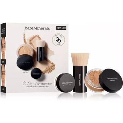Bare Minerals Original Makeup Base Set of 3 Units Medium Tan Bare Minerals Original Makeup Base Set of 3 Units Medium Tan