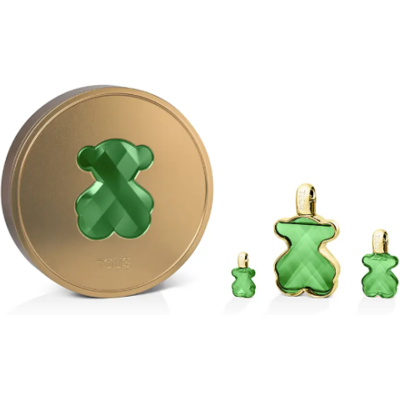Tous Long-lasting The Emerald Elixir Perfume Set - 90ml & Mini 15ml Tous Long-lasting The Emerald Elixir Perfume Set - 90ml & Mini 15ml