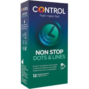 Control Non Spot Condoms, Dots and Ribs, 12 units Control Non Spot Condoms, Dots and Ribs, 12 units