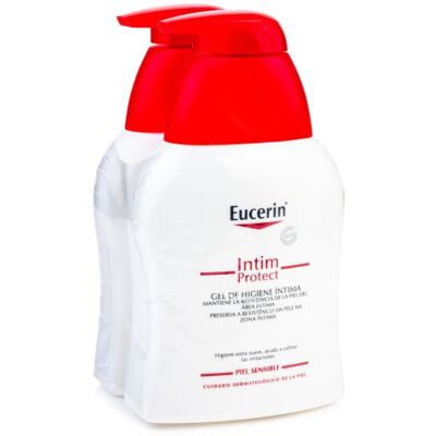 Eucerin Personal Lubricant Protect Intimate Hygiene Gel 2x250ml Eucerin Personal Lubricant Protect Intimate Hygiene Gel 2x250ml