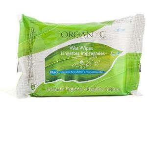Organyc Intimate hygiene wet wipes 20 Units Organyc Intimate hygiene wet wipes 20 Units