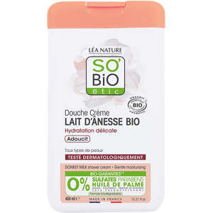 SO'BiO étic Gentle hydration shower gel Donkey milk 650 ml SO'BiO étic Gentle hydration shower gel Donkey milk 650 ml