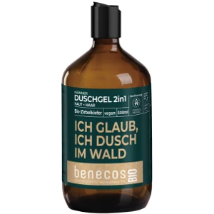 Benecos 2 in 1 Swiss Pine Organic Vegan Bath Gel 500 ml Benecos 2 in 1 Swiss Pine Organic Vegan Bath Gel 500 ml