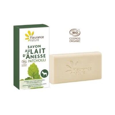 Fleurance Nature Donkey Milk Soap with Patchouli Tablet 100 gr Fleurance Nature Donkey Milk Soap with Patchouli Tablet 100 gr