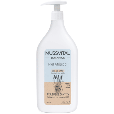Mussvital Essentials Botanics Body Wash - Atopic Skin 750ml Mussvital Essentials Botanics Body Wash - Atopic Skin 750ml
