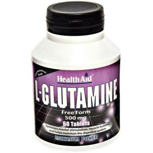 Health Aid L-Glutamine 500mg Tablets - Supplement Health Aid L-Glutamine 500mg Tablets - Supplement