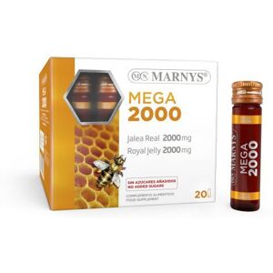 Marnys Mega Royal Jelly 20 vials x 2000 mg Marnys Mega Royal Jelly 20 vials x 2000 mg