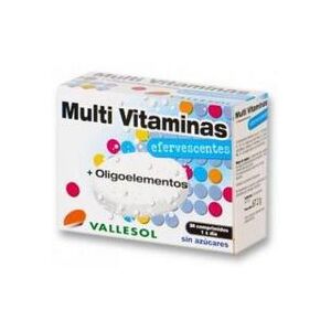 Vallesol Multivitamin + Trace Elements Effervescent - Multivitamins Vallesol Multivitamin + Trace Elements Effervescent - Multivitamins