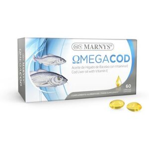 Marnys Omegacod Cod Liver Oil 60 pearls x 510 mg Marnys Omegacod Cod Liver Oil 60 pearls x 510 mg