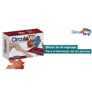 NOEFAR Circulaven - Leg Circulation Support - 40 Vegetarian Capsules NOEFAR Circulaven - Leg Circulation Support - 40 Vegetarian Capsules