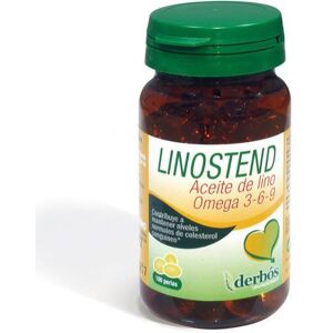 Derbós Linostend Omega 3-6-9 Flax Oil Softgels - Food Supplement Derbós Linostend Omega 3-6-9 Flax Oil Softgels - Food Supplement