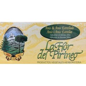 Flor Pirineo Green and Star Anise Infusion - Herbal Tea for Digestion Flor Pirineo Green and Star Anise Infusion - Herbal Tea for Digestion