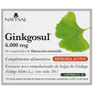 Natysal Ginkgosul 60 Capsules Natysal Ginkgosul 60 Capsules