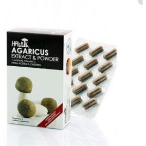 Hawlik Agaricus Subrufescens Extract and Powder - Dietary Supplement Hawlik Agaricus Subrufescens Extract and Powder - Dietary Supplement
