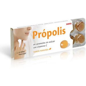 Sawes Propolis Orange Candy Blister 22 gr Sawes Propolis Orange Candy Blister 22 gr