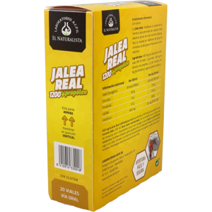 El Naturalista Royal Jelly for Adults with Propolis 20 vials El Naturalista Royal Jelly for Adults with Propolis 20 vials
